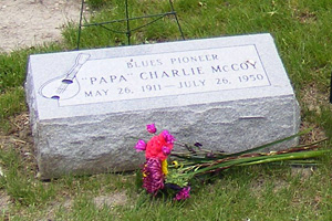 Charlie's gravestone